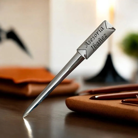 Personalized Chrome Letter Opener