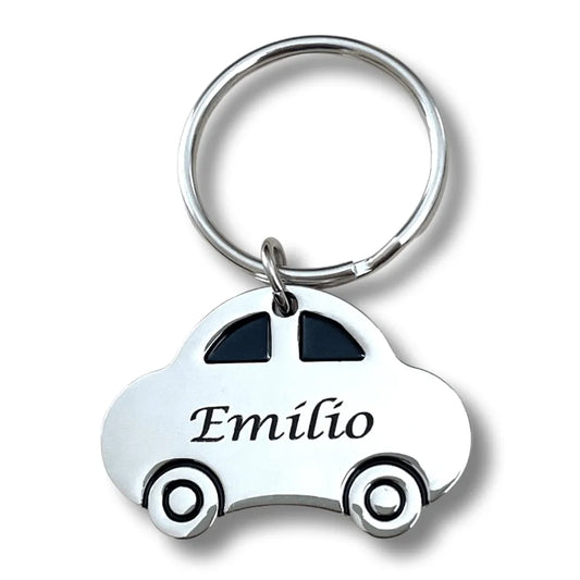 Llavero coche metálico Personalizado - Regalo Grabado