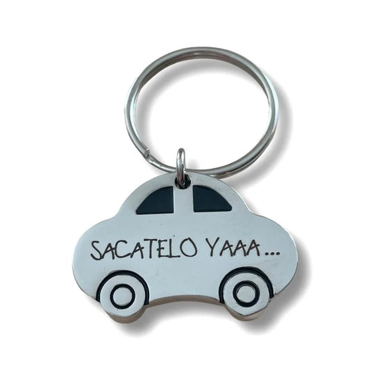 Llavero coche metálico Personalizado - Regalo Grabado