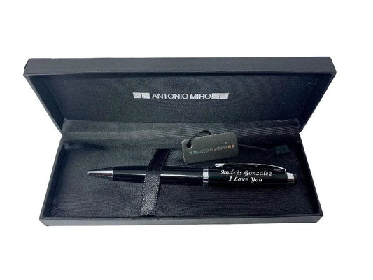 Bolígrafo Dayo Antonio Miro Personalizado con el texto que desee - Regalo Grabado