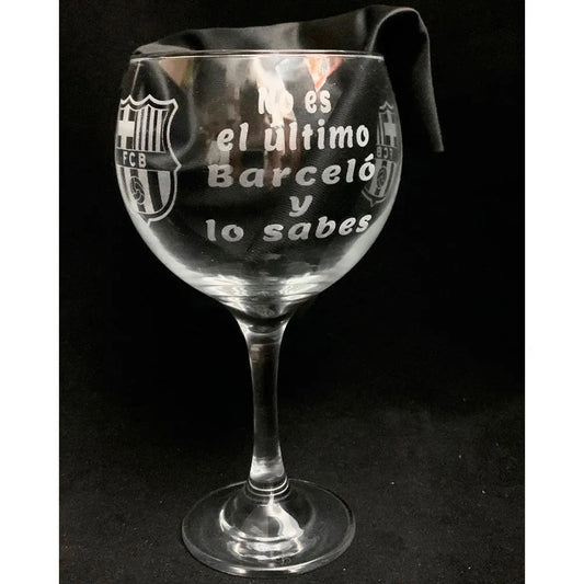 Copa Gin Tonic Personalizada con nombre texto o dibujo que desee - Regalo Grabado