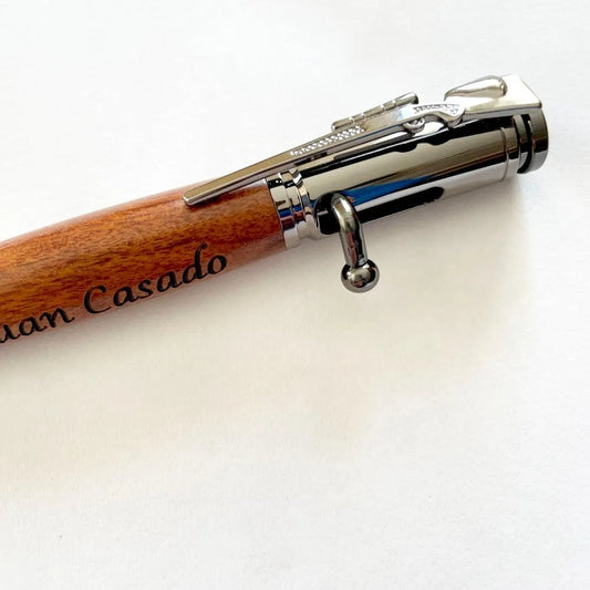 Bolígrafo Personalizado Rifle para Amantes de la Caza | Diseño Exclusivo - Regalo Grabado