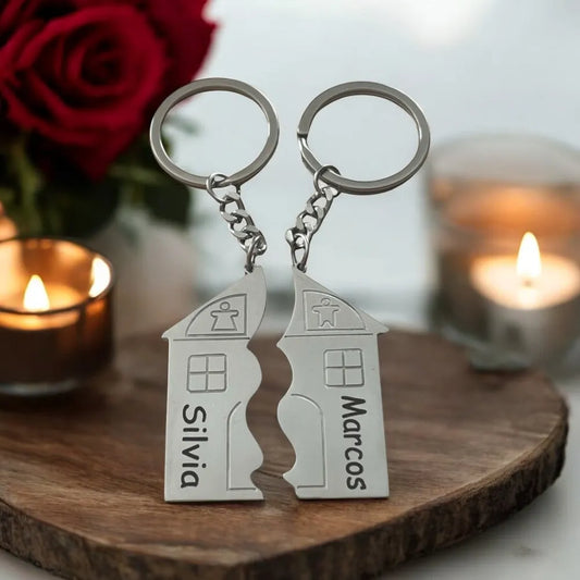 Llavero Casa Personalizado Partido – Unión y Nuevos Comienzos