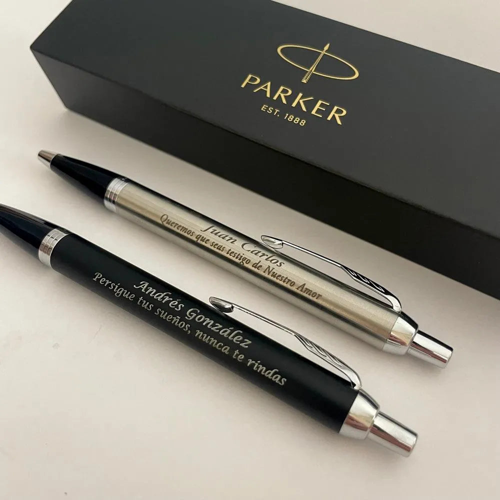 Bolígrafos Parker IM Personalizados con caja de presentación