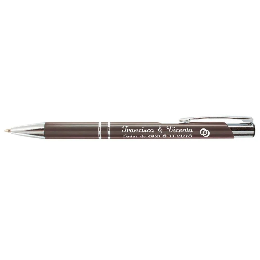 Pack Bolígrafos Personalizados color gris