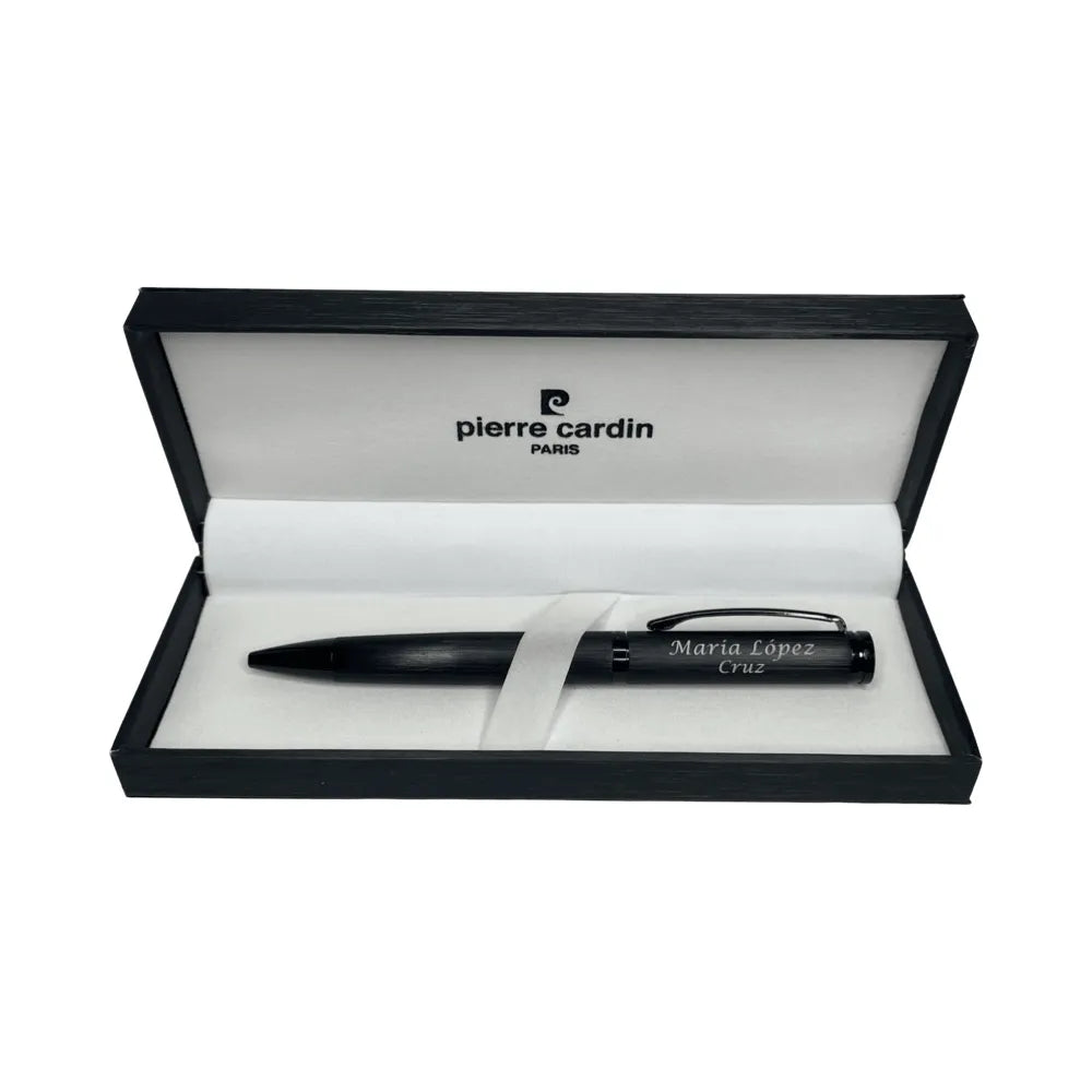 Bolígrafo grabado Saint-Leu Pierre Cardin grabado en caja para regalo