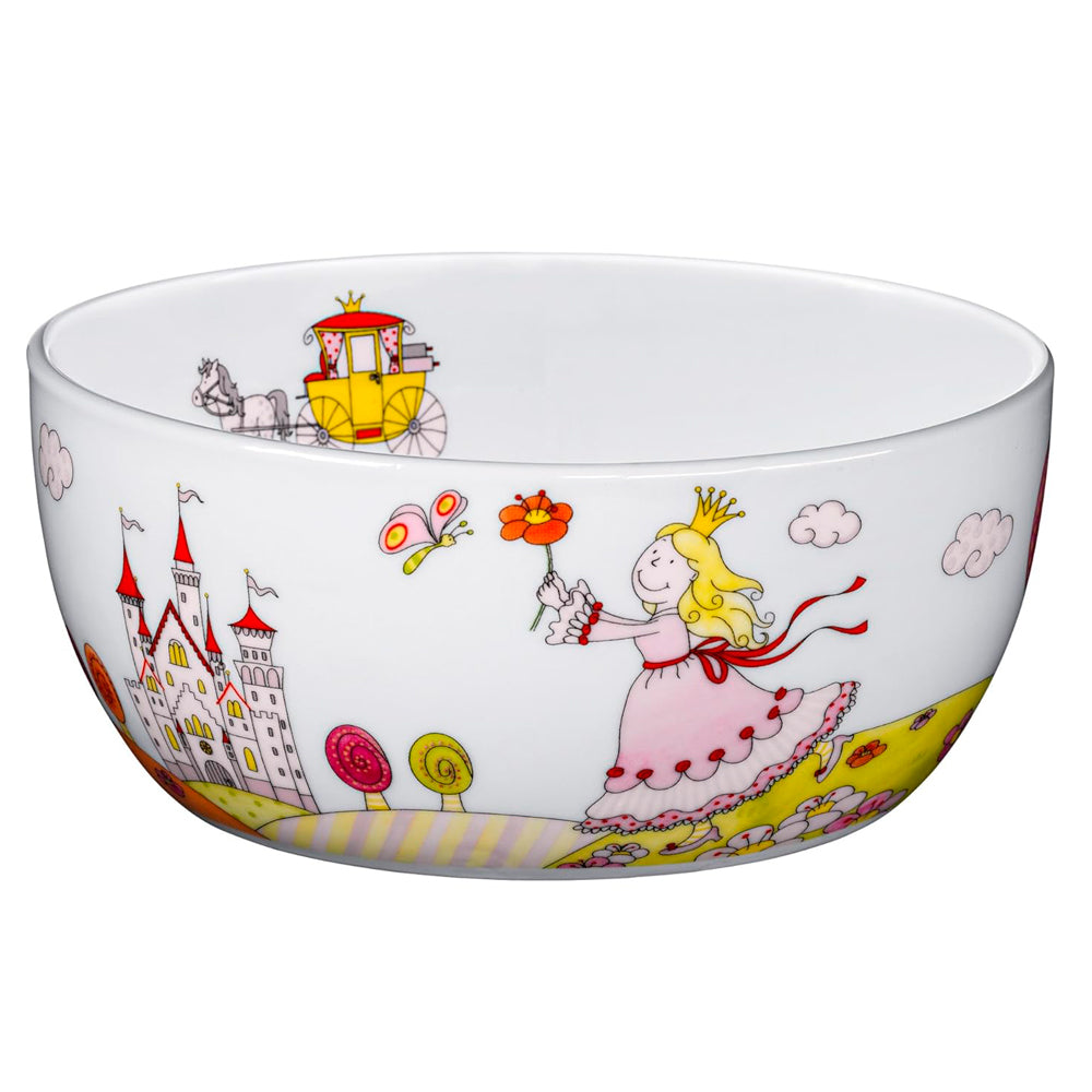 Bowl cubiertos infantiles personalizados Princesa Anneli