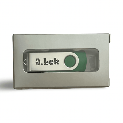 Memoria USB Personalizada - Texto y Logo | 16GB - Regalo Grabado