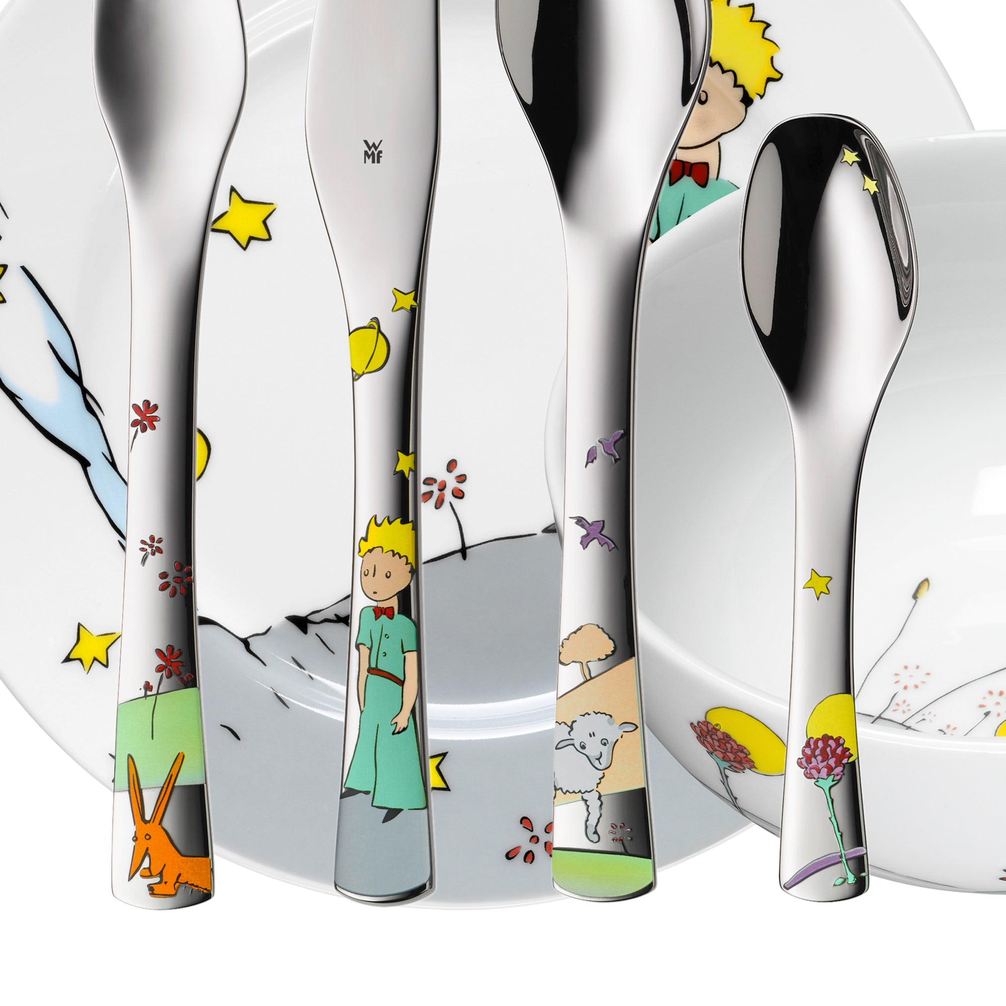 Cubiertos infantiles personalizados Principito