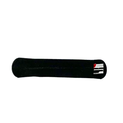 Funda de antelina para bolígrafos personalizados con puntero táctil abajo