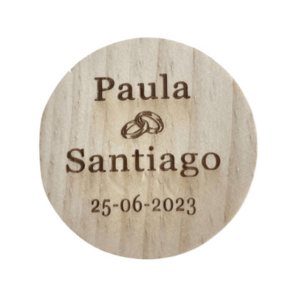 Abridores de Madera con Imán Personalizados