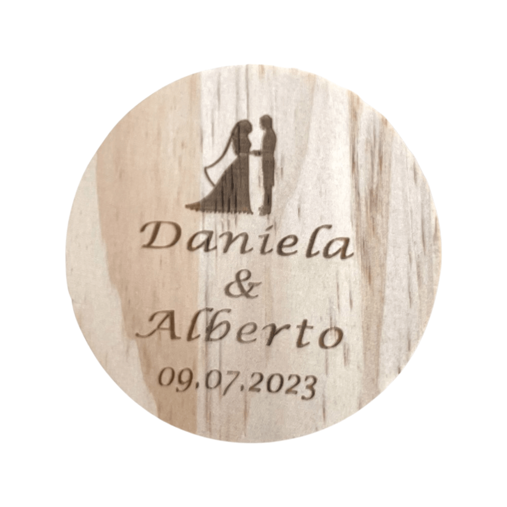 Abridores de Madera con Imán Personalizados - Regalo Grabado