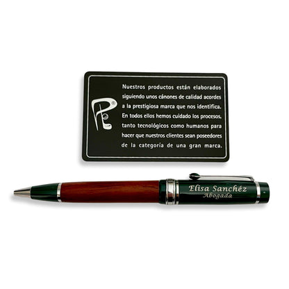 Bolígrafo Personalizado Saint Denis Pierre Delone - Regalo Grabado