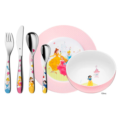 Disney Princess Cutlery with Tableware Engraved with the text you want