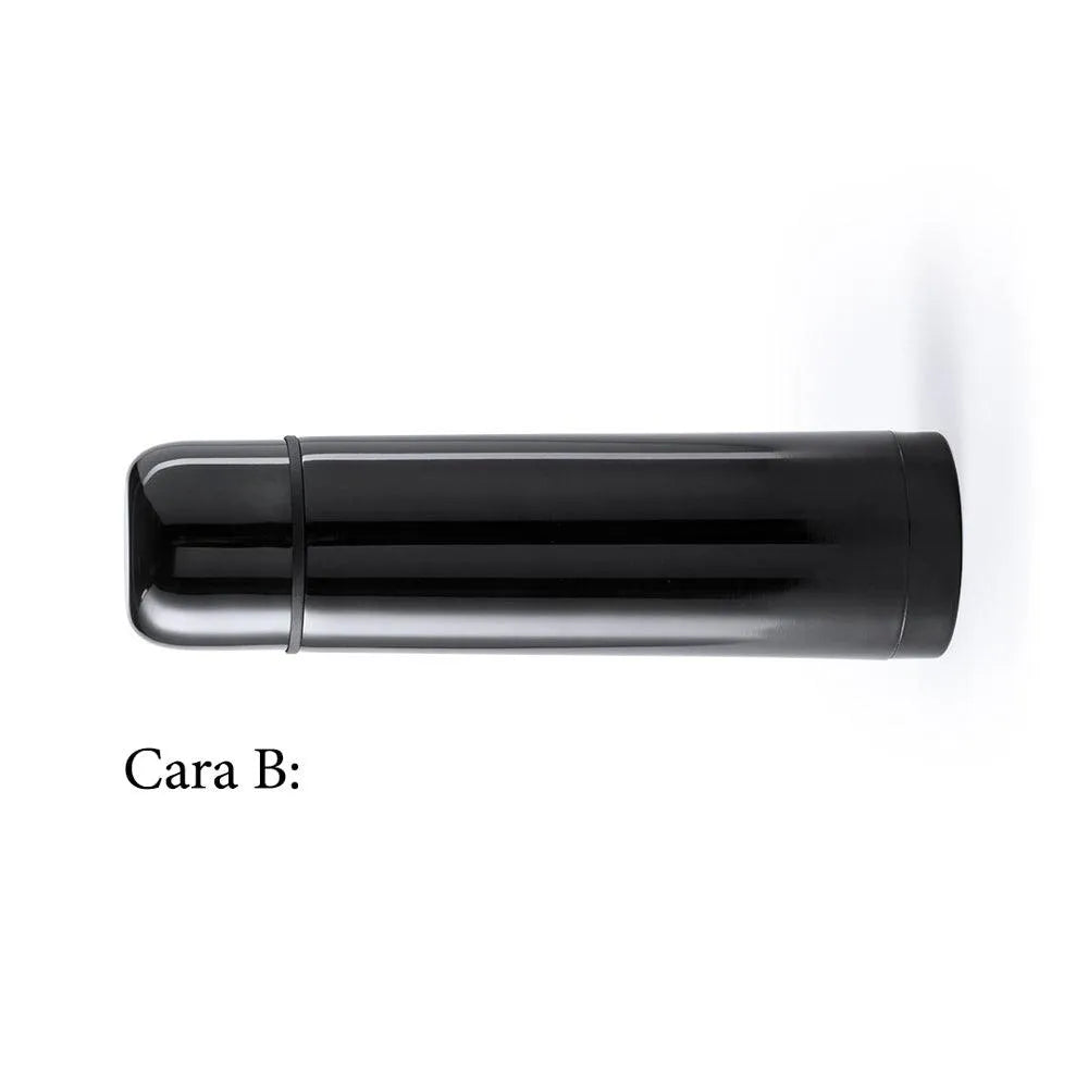 Termo Personalizado acabado brillo. Incluye anilla con mosquetón para colgar - Regalo Grabado
