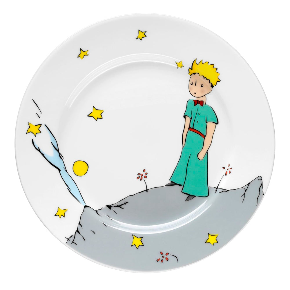 Plato cubiertos infantiles personalizados Principito