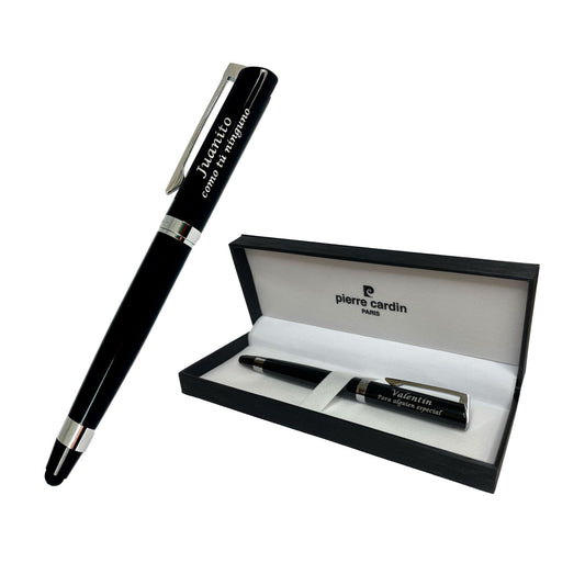 Personalized Pierre Cardín 2-in-1 stylus pen 