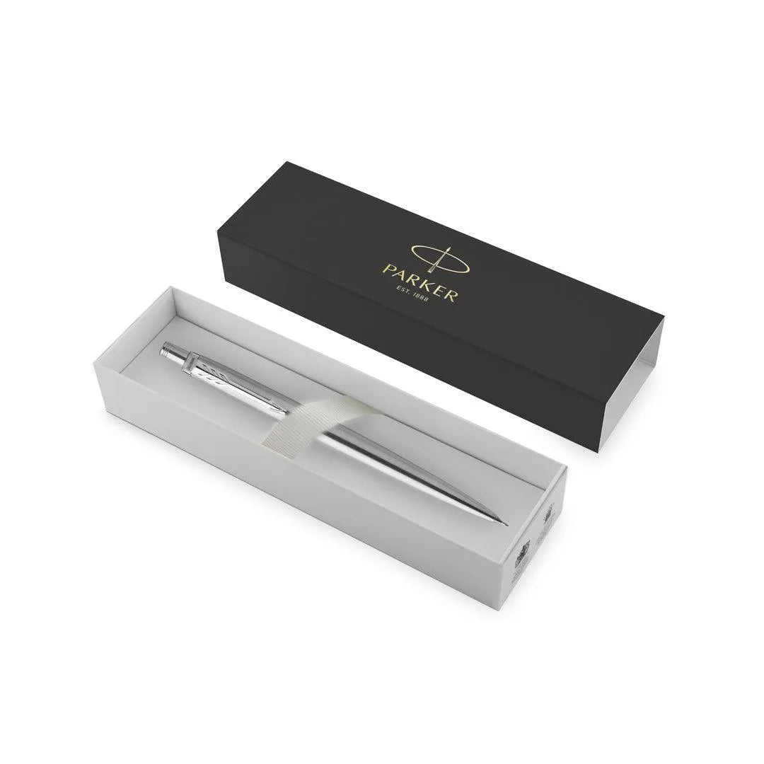 Portaminas Parker Jotter Stainless Steel CT Personalizado en caja de presentación