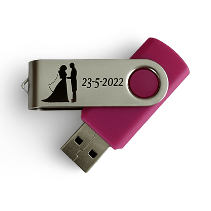 Memoria USB Personalizada - Texto y Logo | 16GB - Regalo Grabado