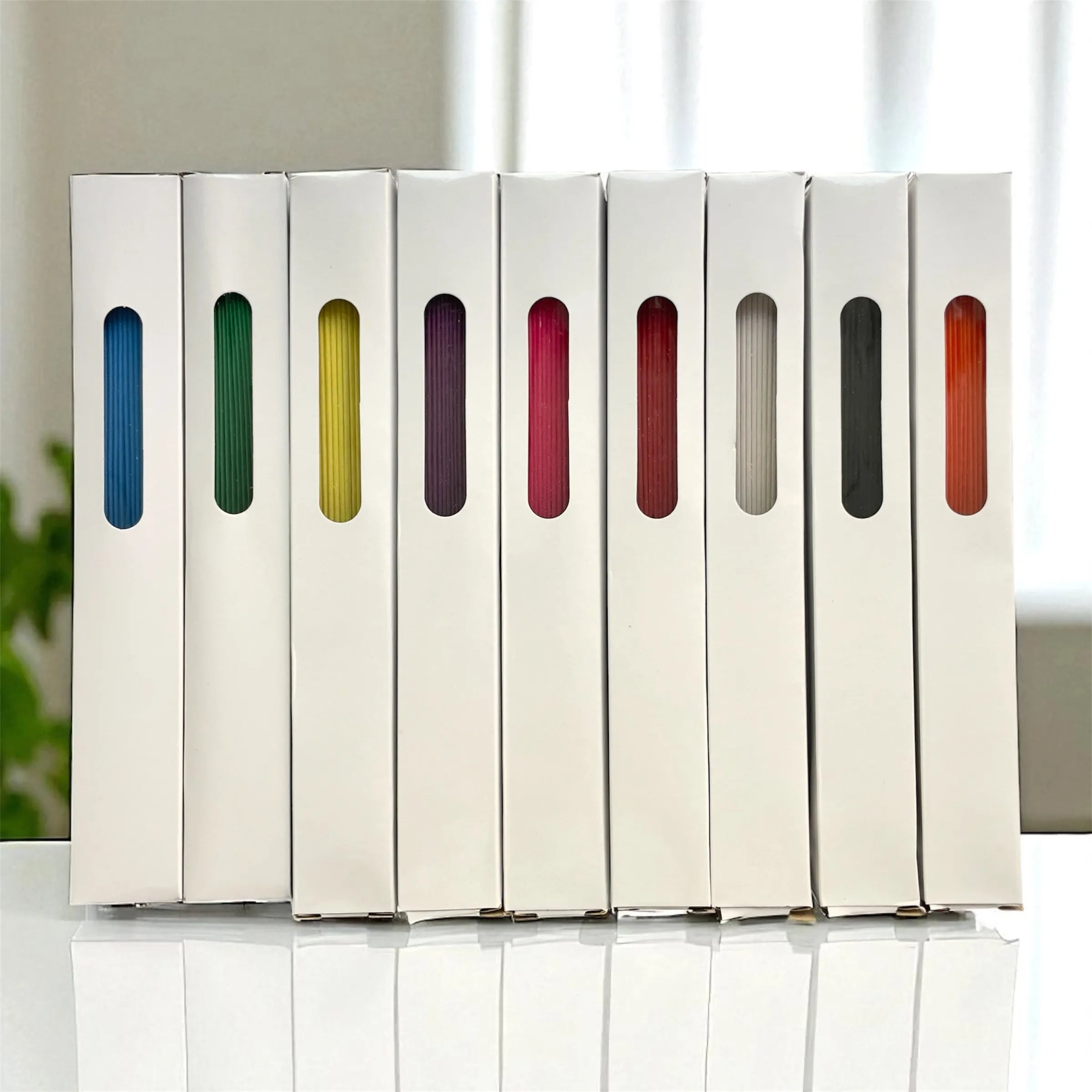 Abanicos personalizados caja presentación