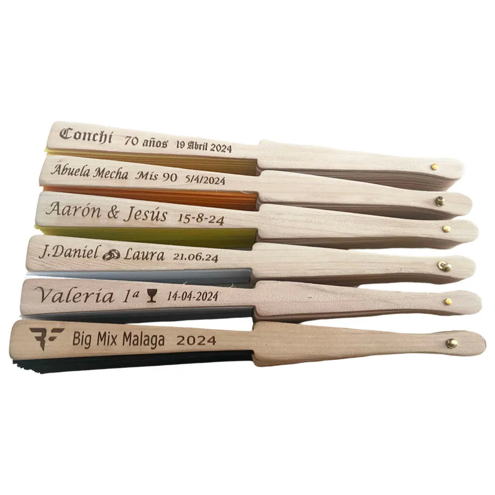 Abanicos personalizados ideas de diseños