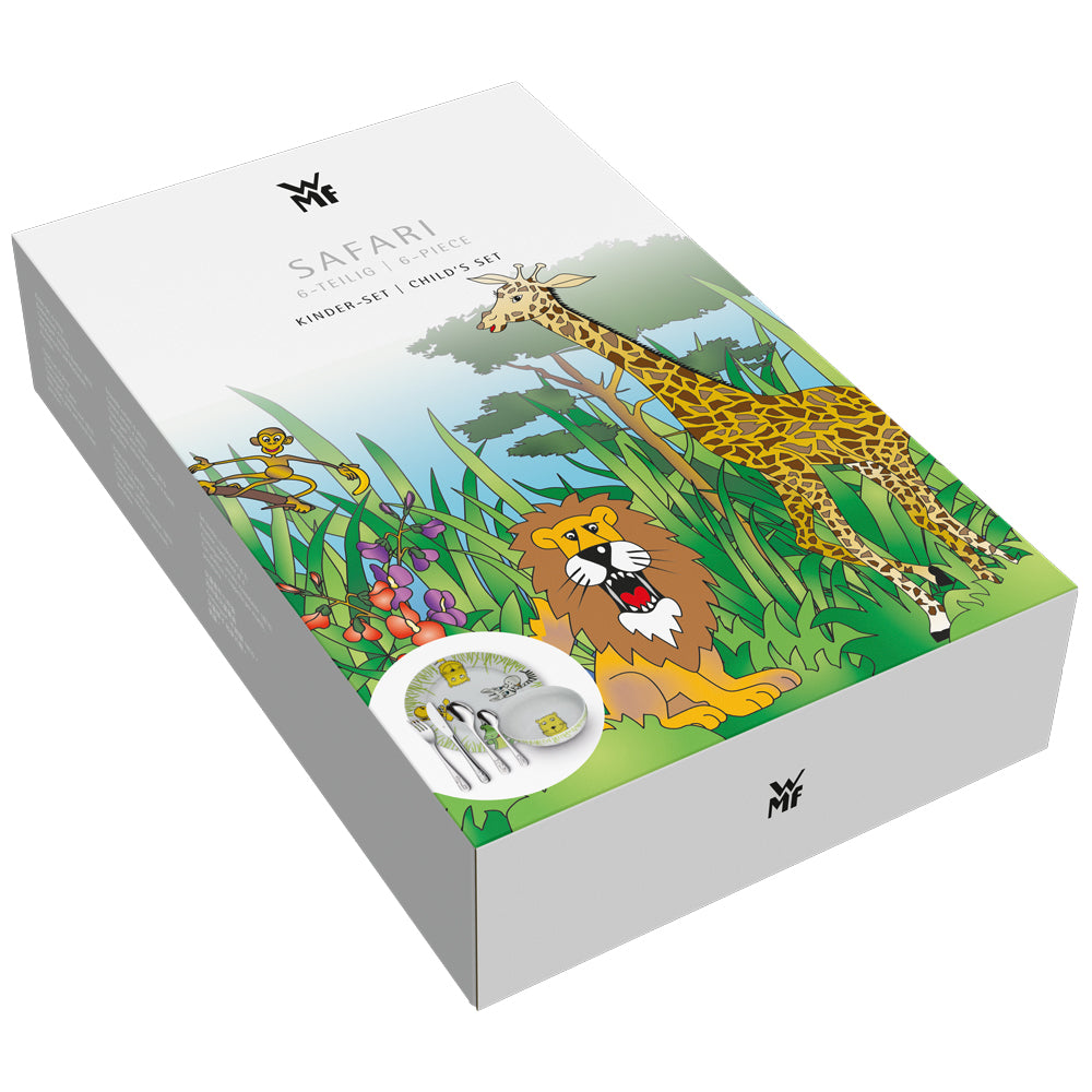 Cubiertos infantiles personalizados Safari perfectos como regalo 