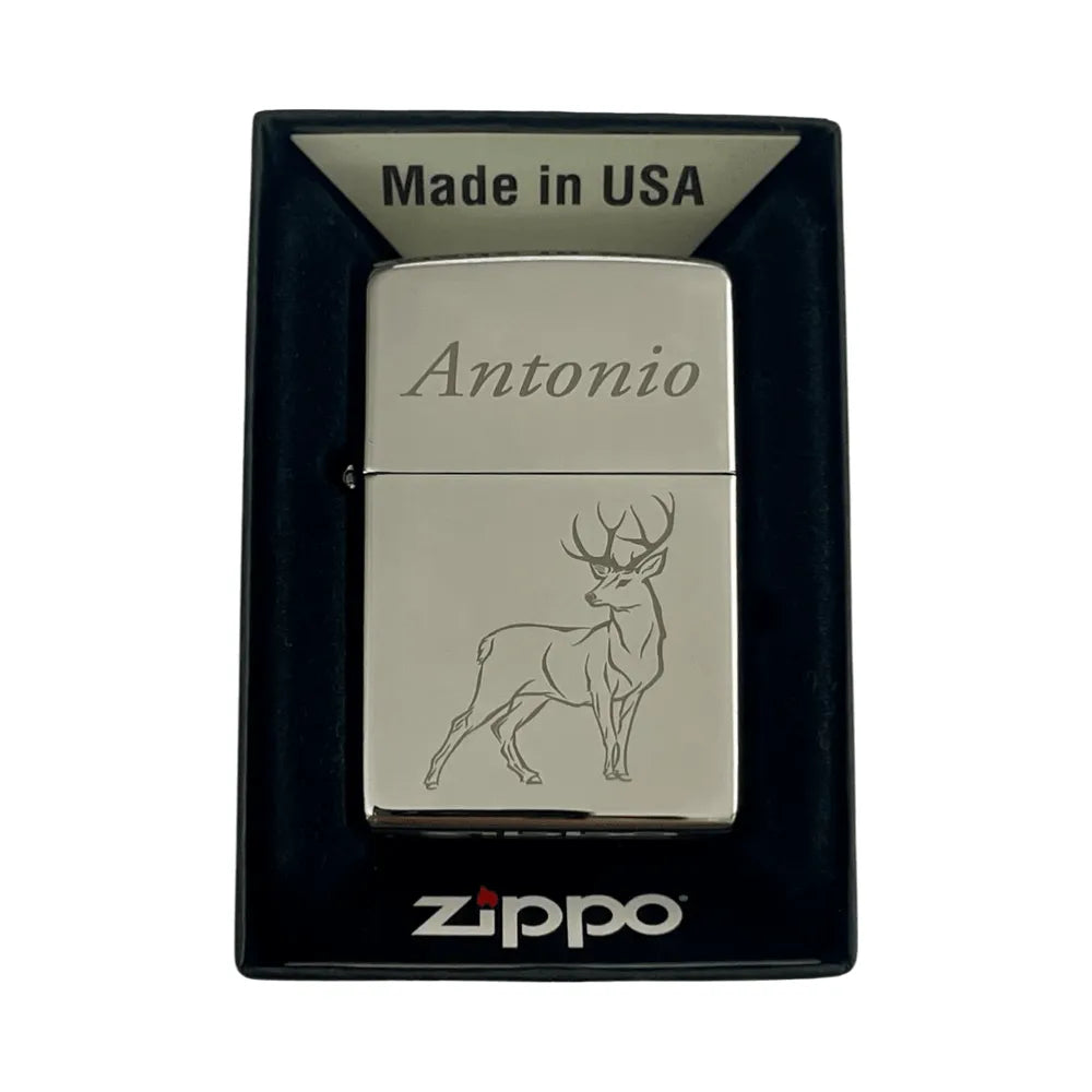 Encendedor Zippo High Polish Personalizado