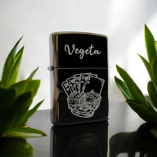 Encendedor Zippo Personalizado modelo Black Ice