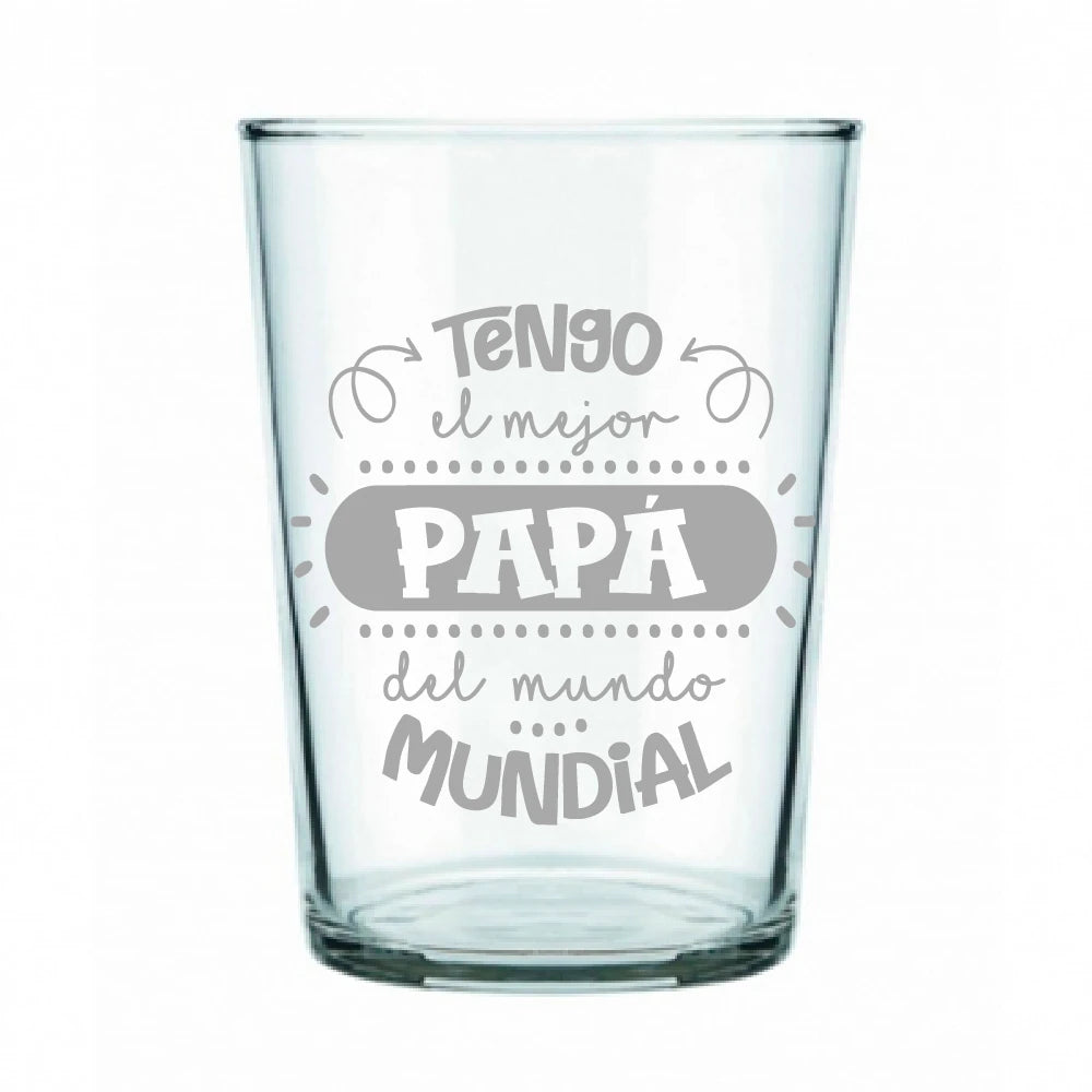 Personalización vaso grabado regalo papa