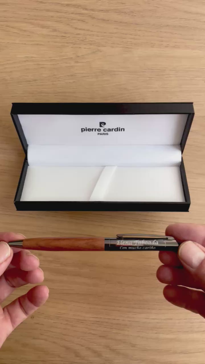 Bolígrafo Pierre Cardin Personalizado Grafeno Varila en caja de regalo