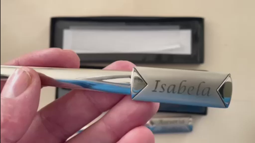 Abrecartas Cromado Personalizado