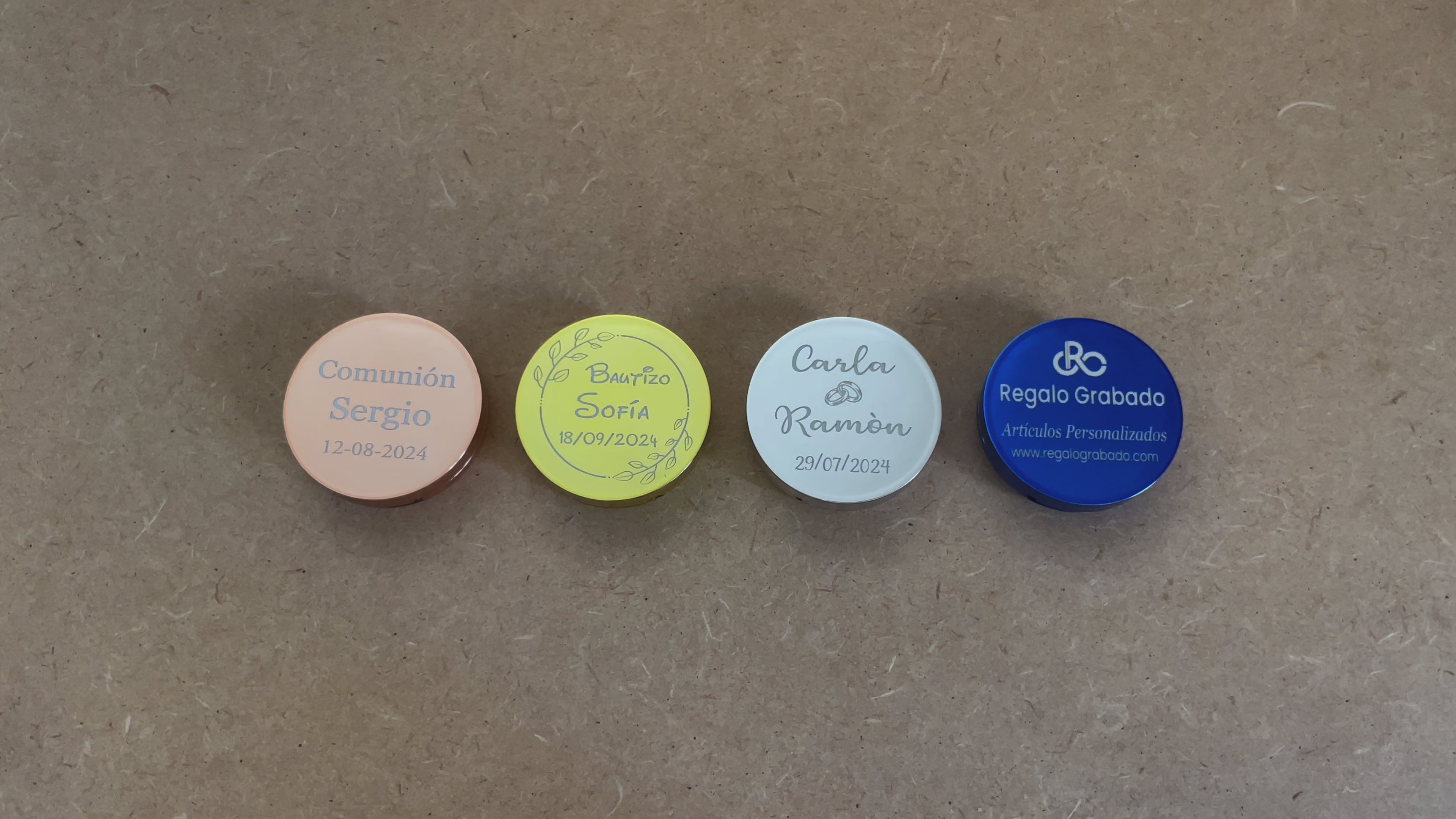 Bálsamo Labial Personalizado con Espejo Integrado | Aroma a vainilla