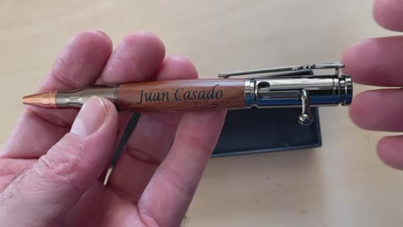 Bolígrafo Rifle Personalizado para Amantes de la Caza