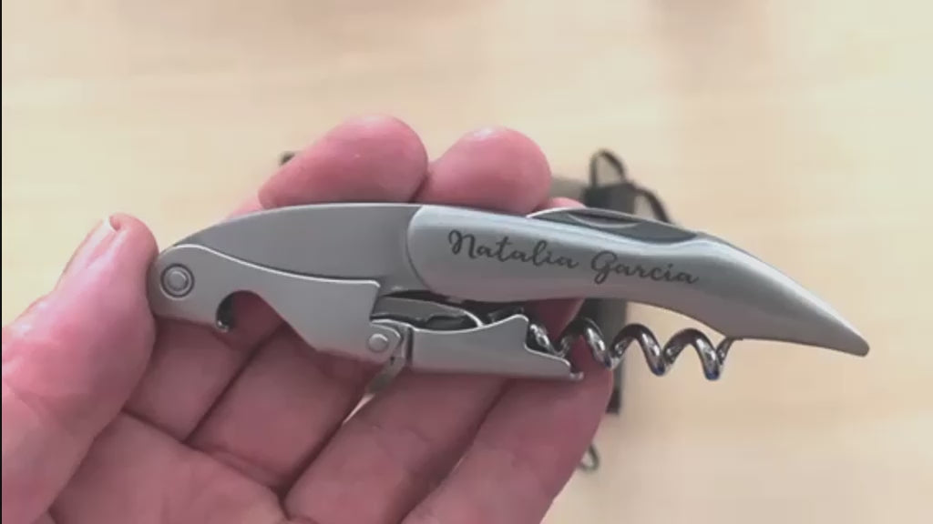 Personalized Professional Parrot-Type Corkscrew