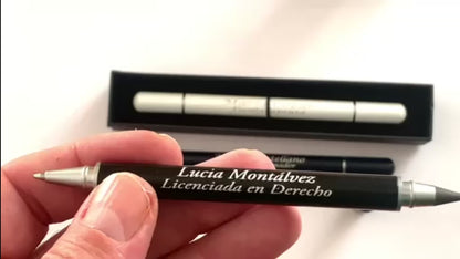 Personalized Eternal Pen and Pencil with the text you want